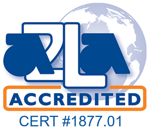A2LA Cert #1877.01
