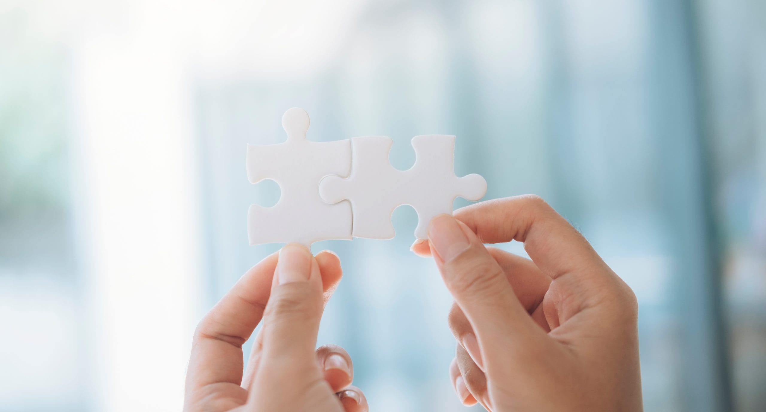 Business partnership and teamwork concept.