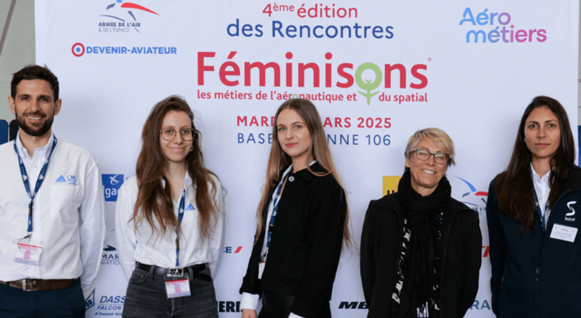 Rencontres Féminisons les Métiers de l’Aéronautique et du Spatial.